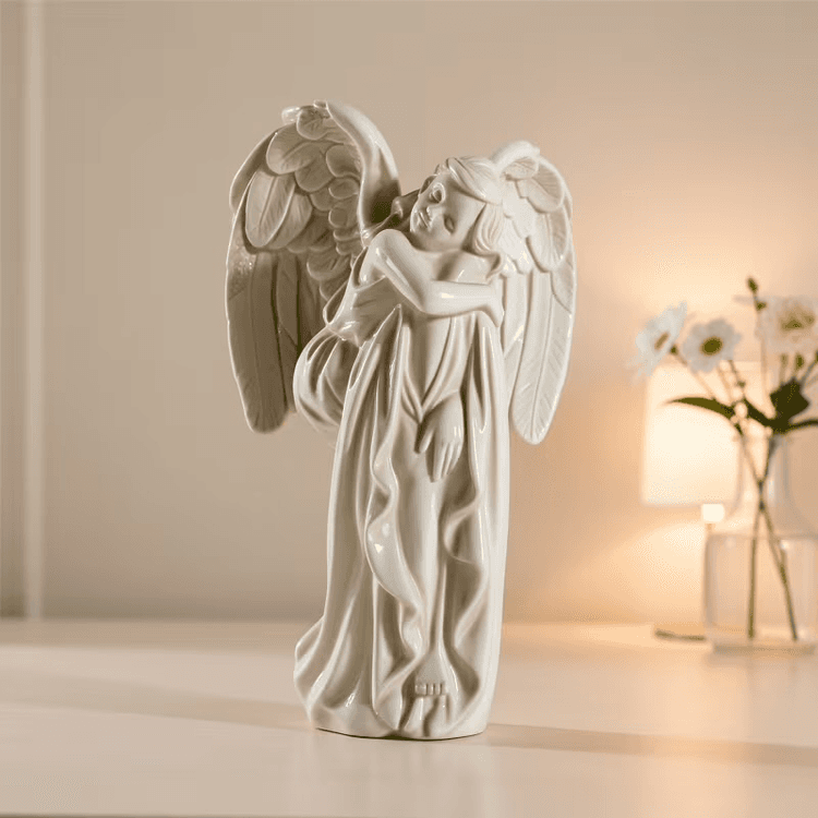 Sleeping Angel Door Frame Sculpture