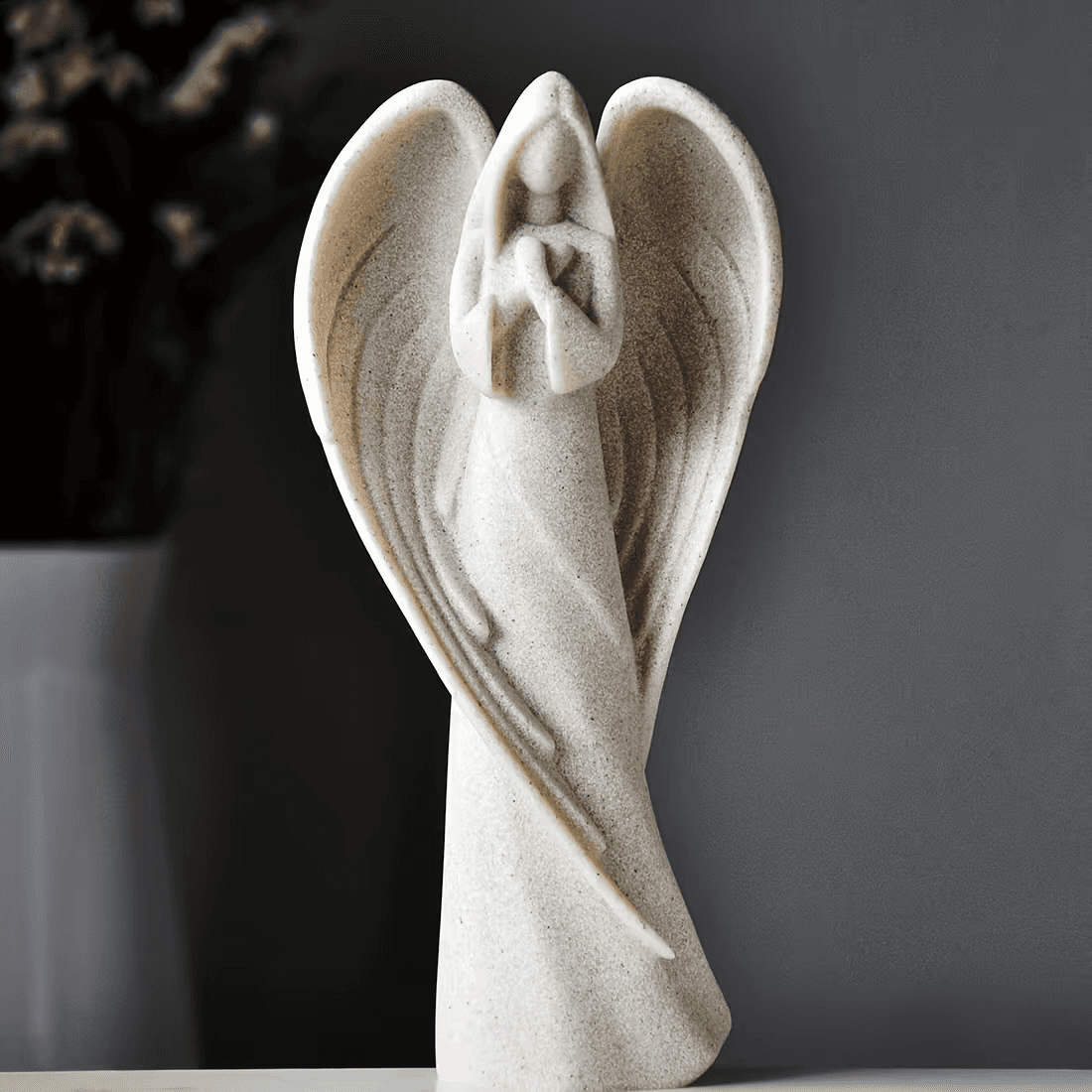 Guardian Angel Prayer Statue