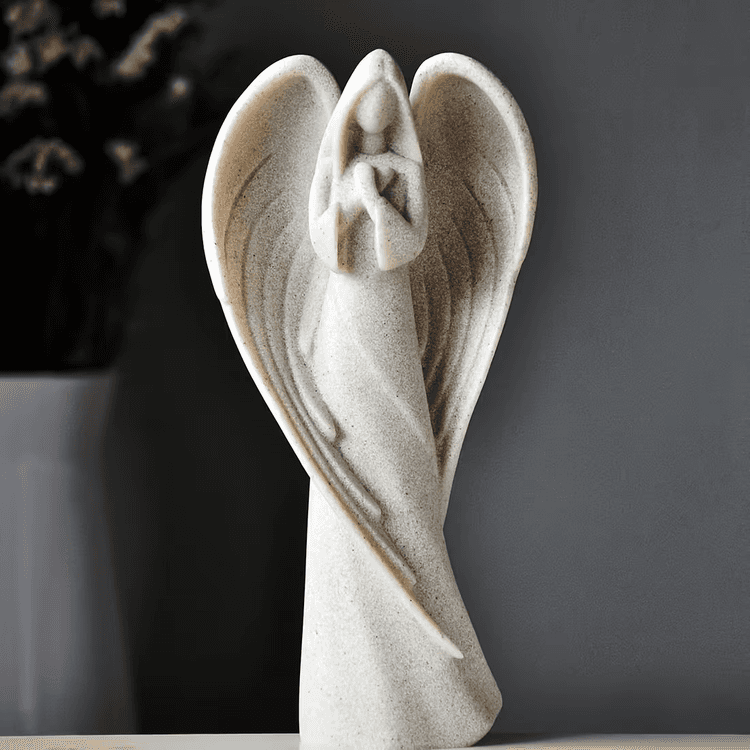 Guardian Angel Prayer Statue