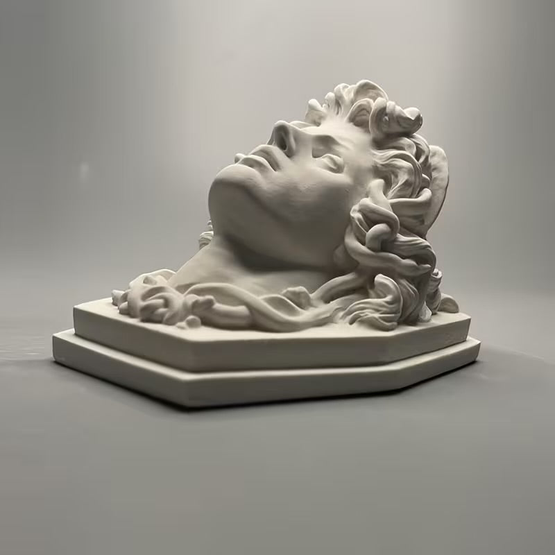 Medusa Head Statue