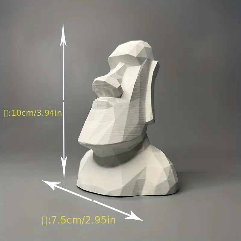 Nordic Moai Stone Statue