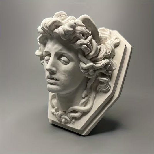 Medusa Head Statue