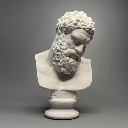 “Titan’s Legacy” Retro Roman Statue of Hercules