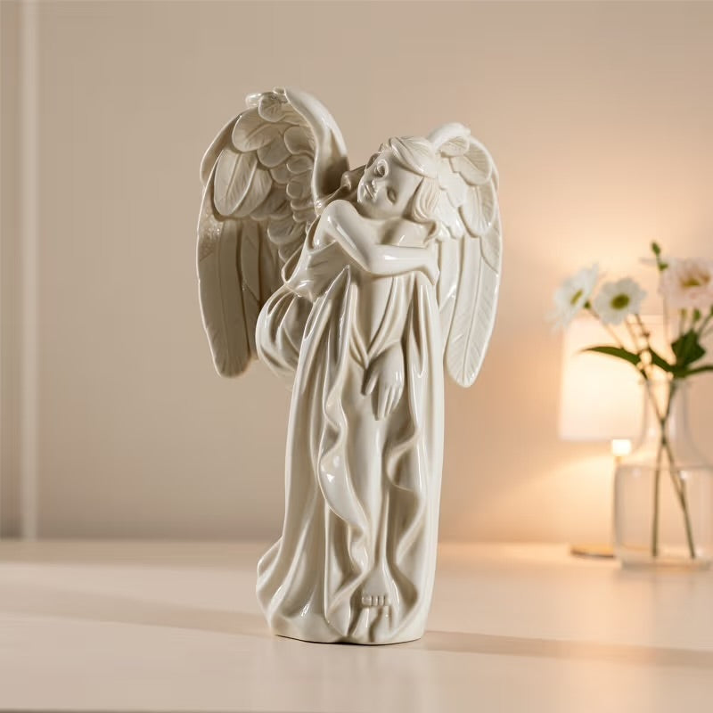 Sleeping Angel Door Frame Sculpture