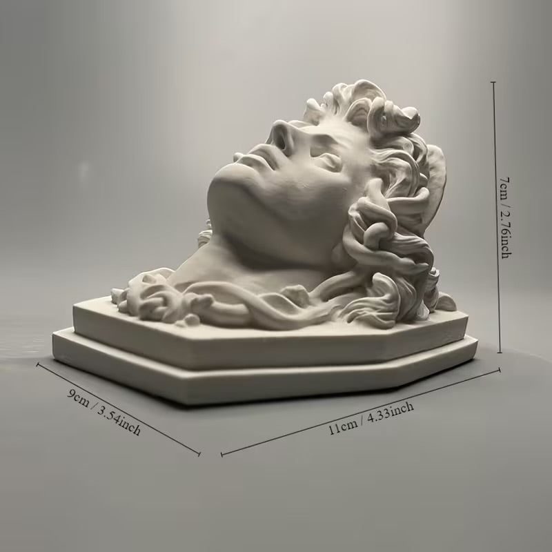 Medusa Head Statue