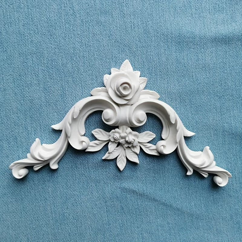 Ornate French Floral Corner Trim