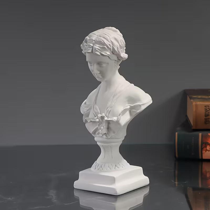 The Hera's Mantle Bust Statue